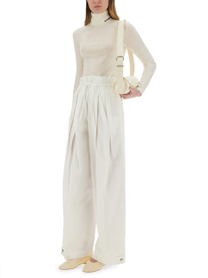 Jil Sander Pantaloni - Bianco | Wanan Luxury