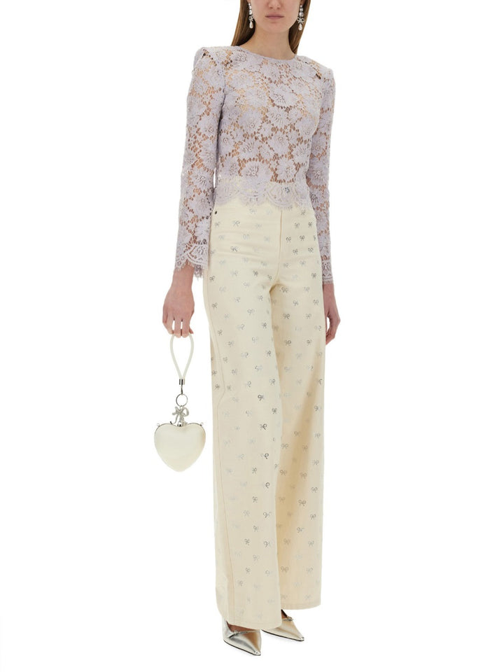 Self-Portrait Top - Lilla | Wanan Luxury