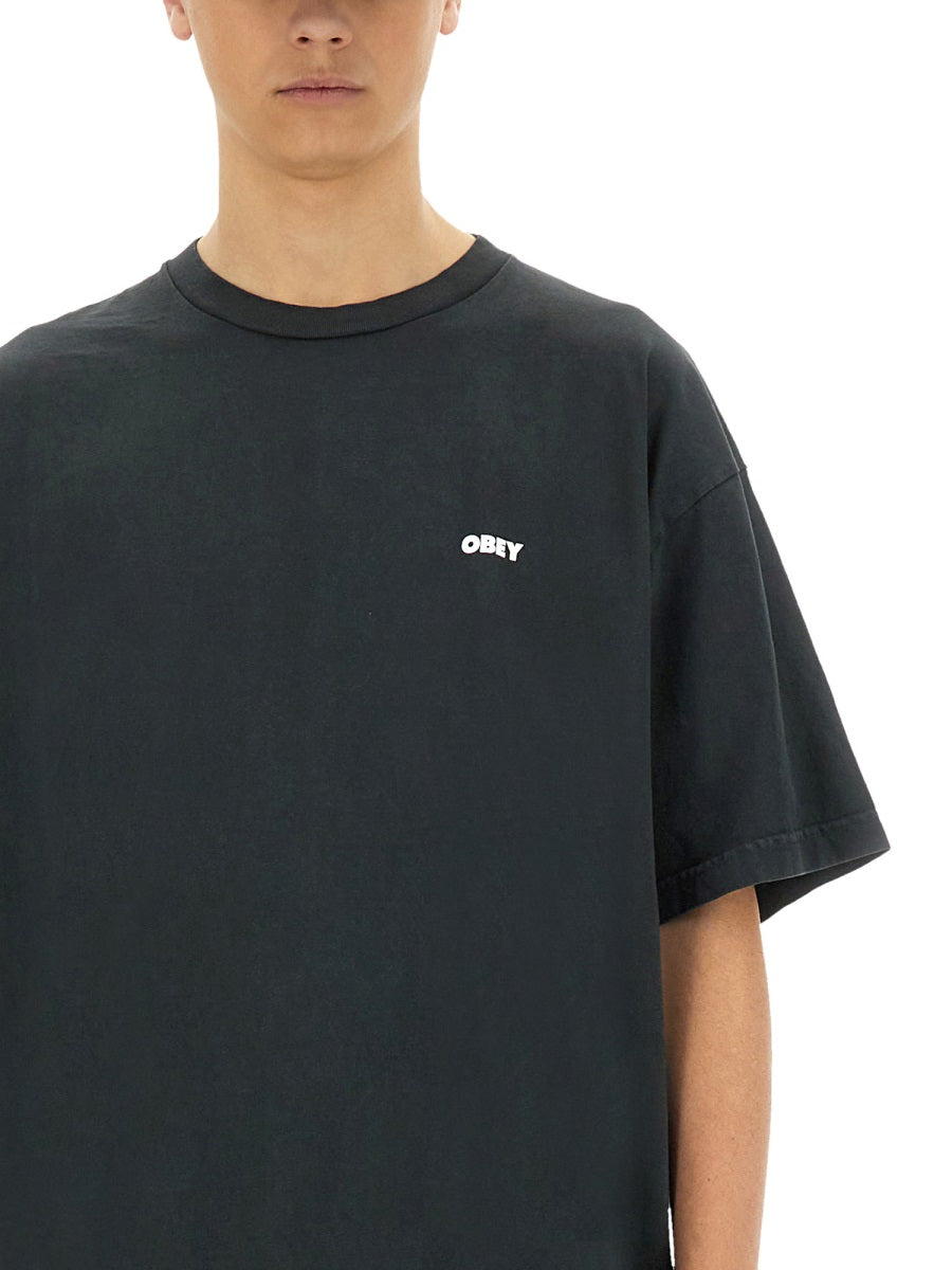 Obey T shirt - Nero | Wanan Luxury