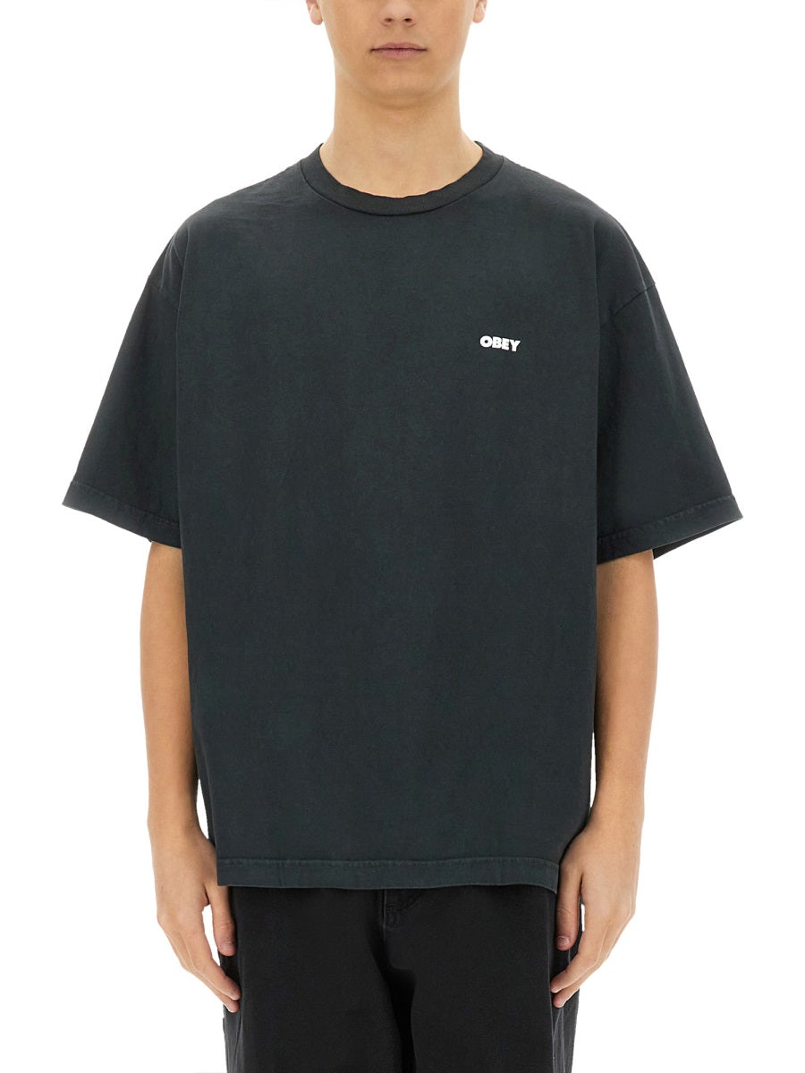 Obey T shirt - Nero | Wanan Luxury
