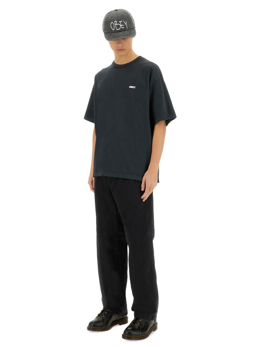 Obey T shirt - Nero | Wanan Luxury