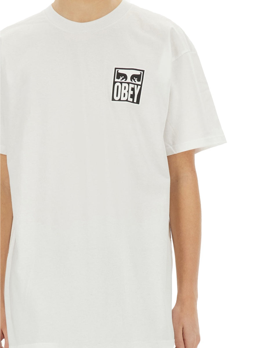 Obey T shirt - Bianco | Wanan Luxury