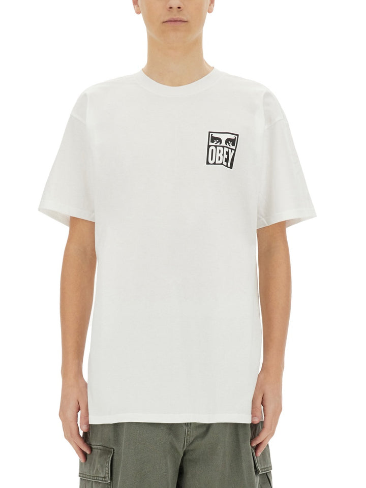 Obey T shirt - Bianco | Wanan Luxury