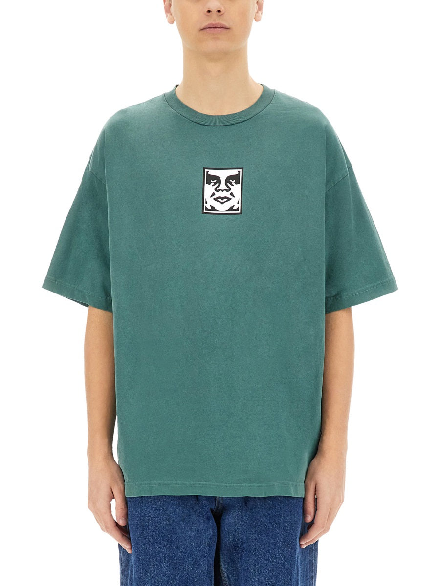 Obey T shirt - Verde | Wanan Luxury