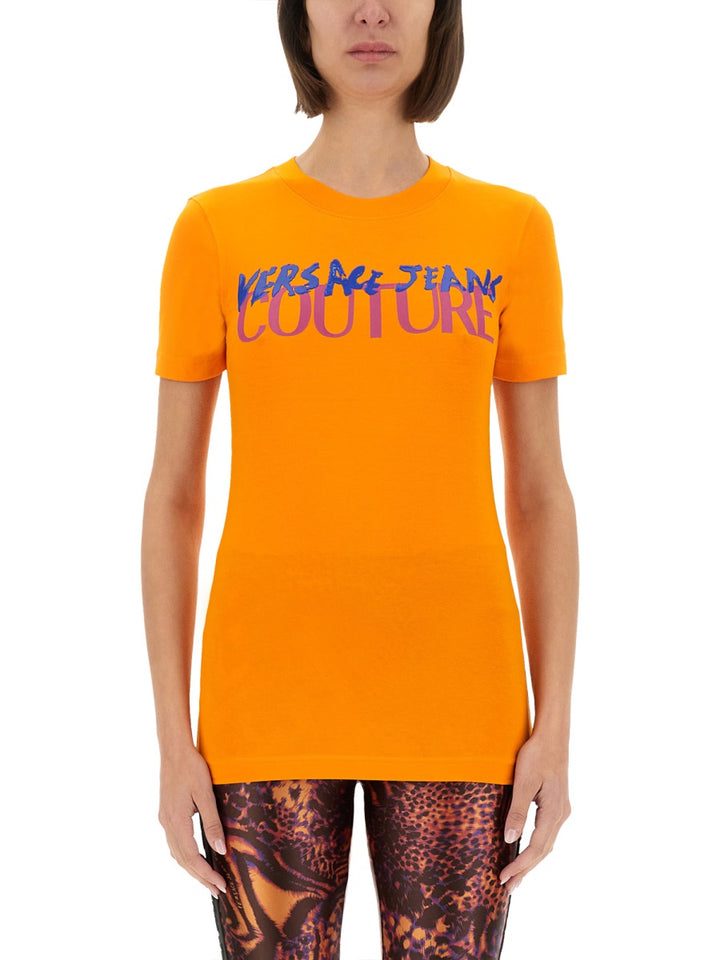 Versace Jeans Couture T shirt - Arancione | Wanan Luxury