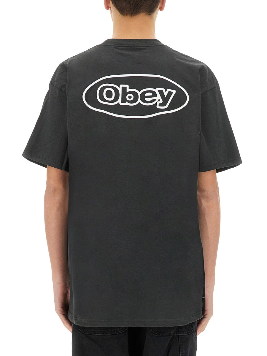 Obey T shirt - Nero | Wanan Luxury