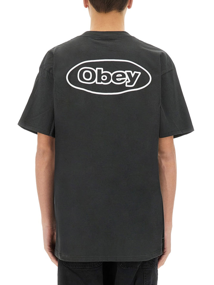 Obey T shirt - Nero | Wanan Luxury