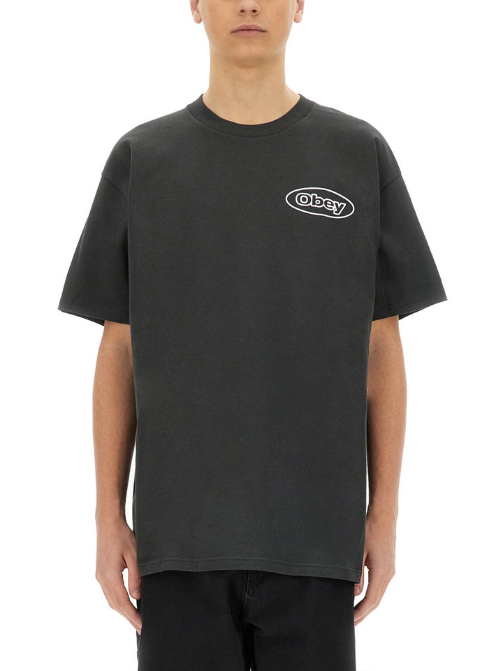 Obey T shirt - Nero | Wanan Luxury