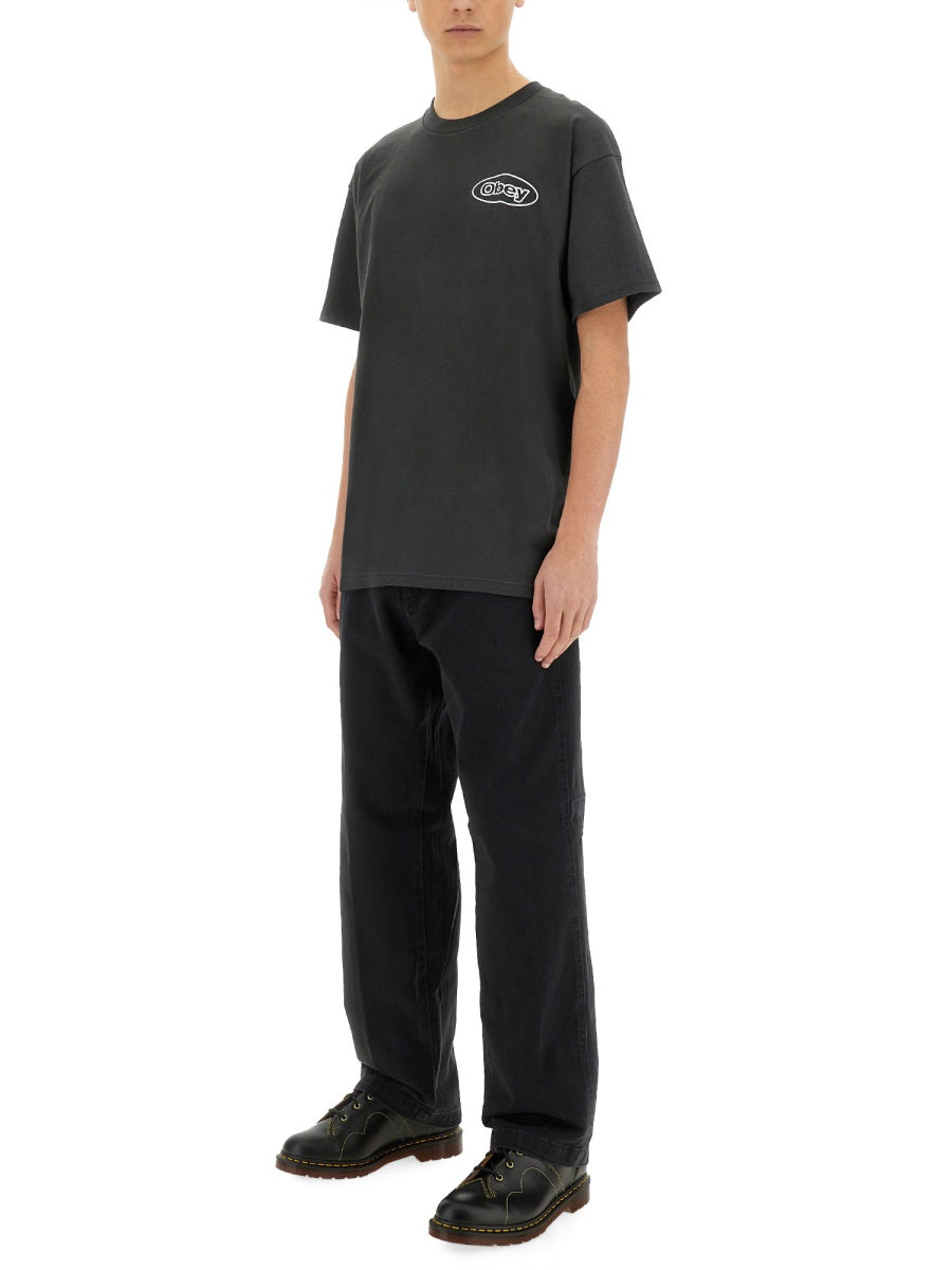 Obey T shirt - Nero | Wanan Luxury
