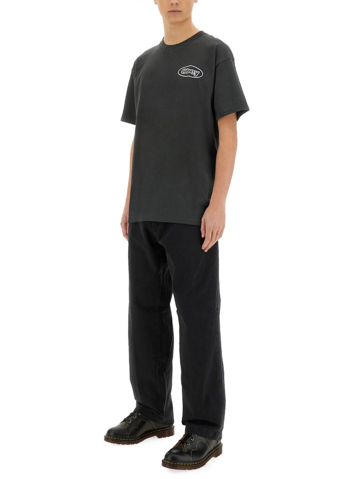 Obey T shirt - Nero | Wanan Luxury