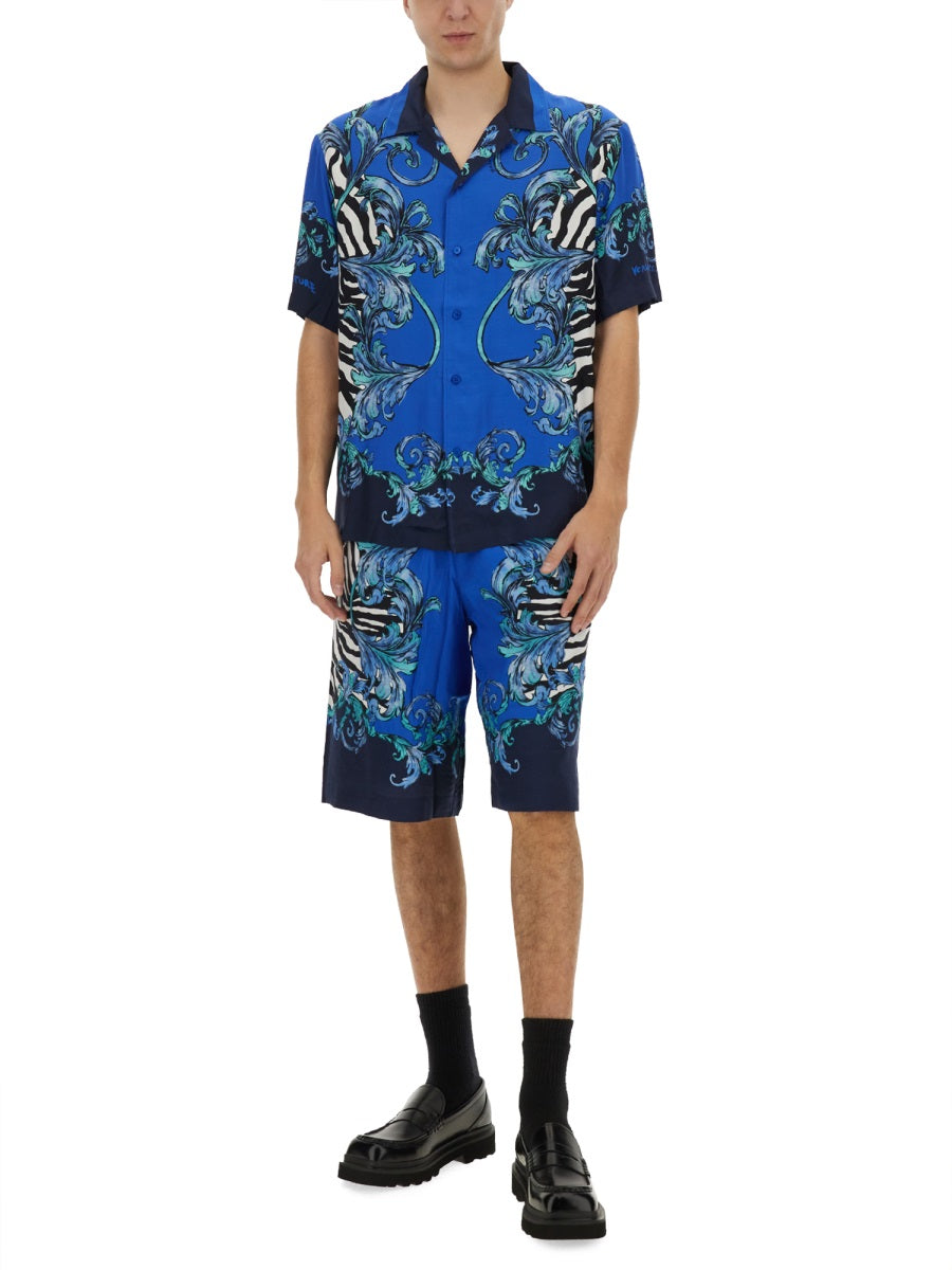 Versace Jeans Couture Shorts - Blu | Wanan Luxury