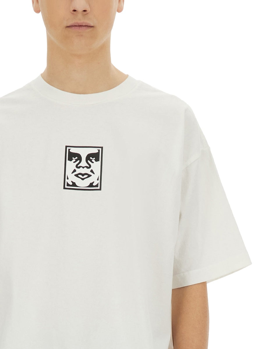 Obey T shirt - Bianco | Wanan Luxury