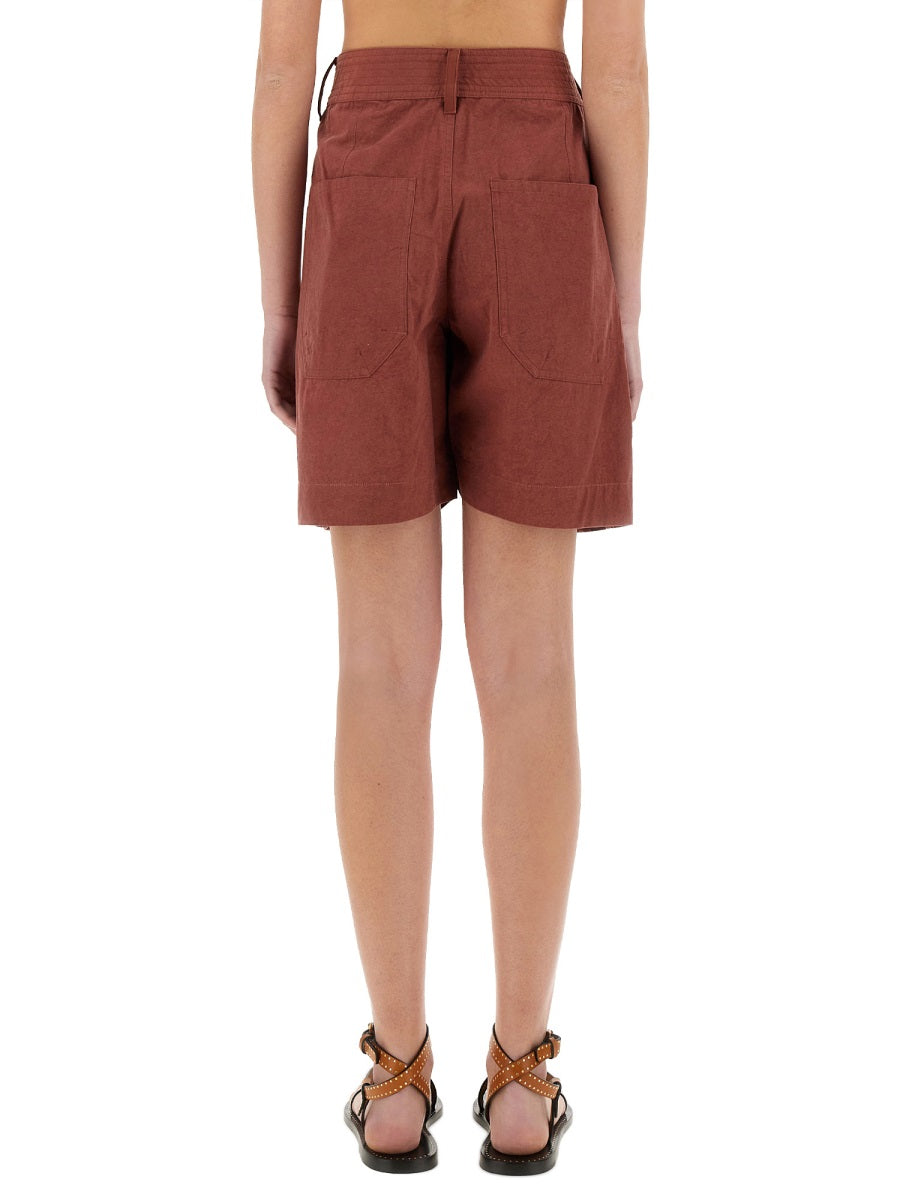 Isabel Marant Shorts - Rosso | Wanan Luxury