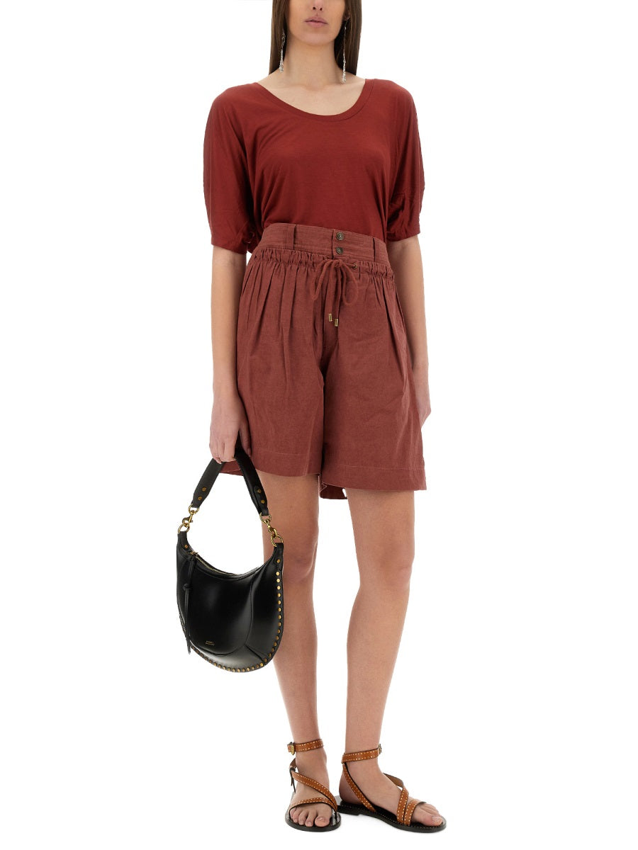 Isabel Marant Shorts - Rosso | Wanan Luxury