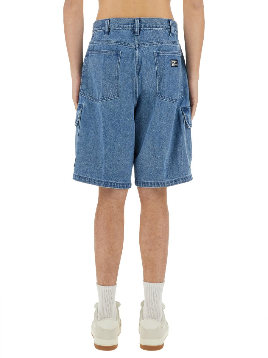 Obey Shorts - Blu | Wanan Luxury