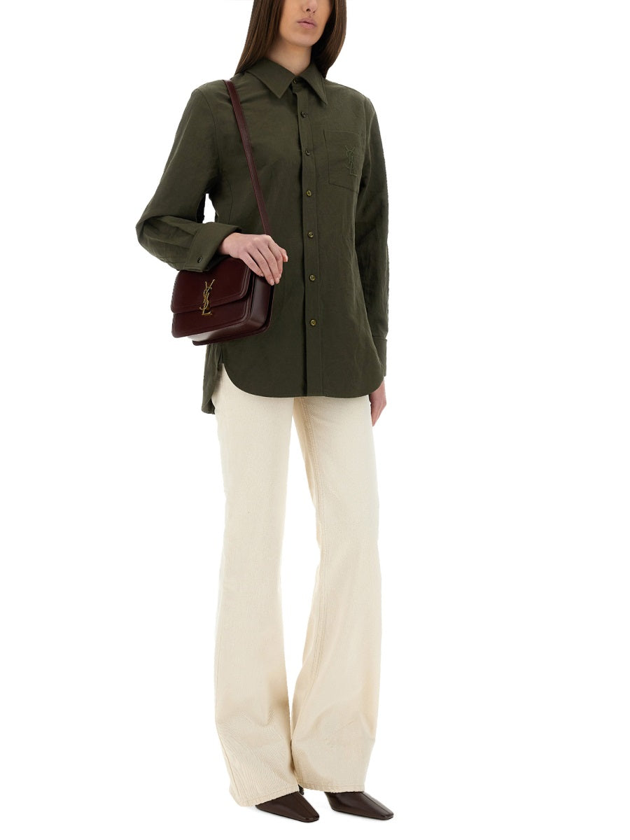 Saint Laurent Camicie - Green | 8d8a0323ee1cc65a7efd32049771d27d16d37367