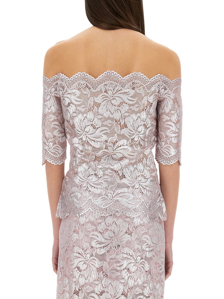 Rabanne Top - Rosa | Wanan Luxury