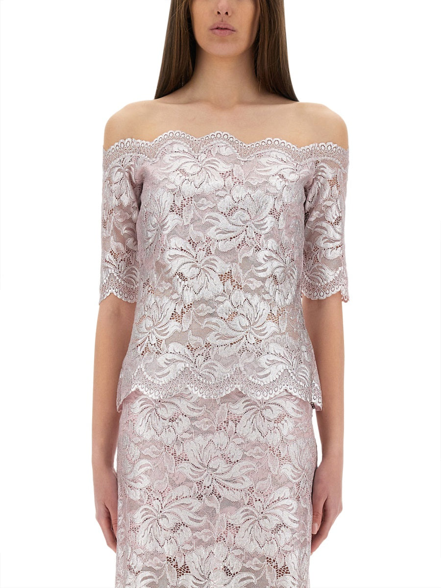 Rabanne Top - Rosa | Wanan Luxury