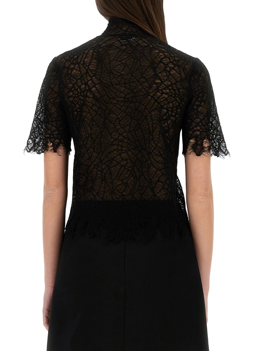Alexander McQueen Top - Nero | Wanan Luxury