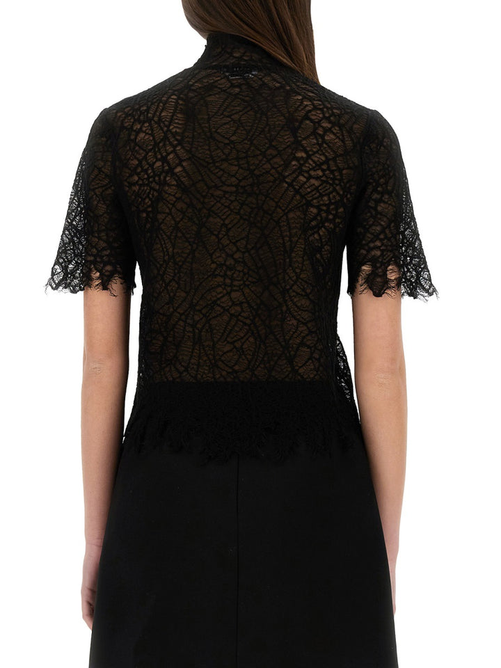 Alexander McQueen Top - Nero | Wanan Luxury