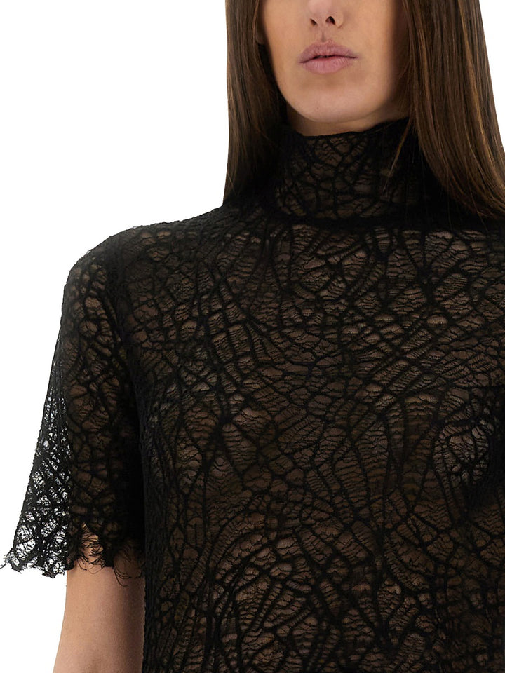 Alexander McQueen Top - Nero | Wanan Luxury
