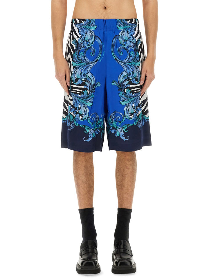 Versace Jeans Couture Shorts - Blu | Wanan Luxury