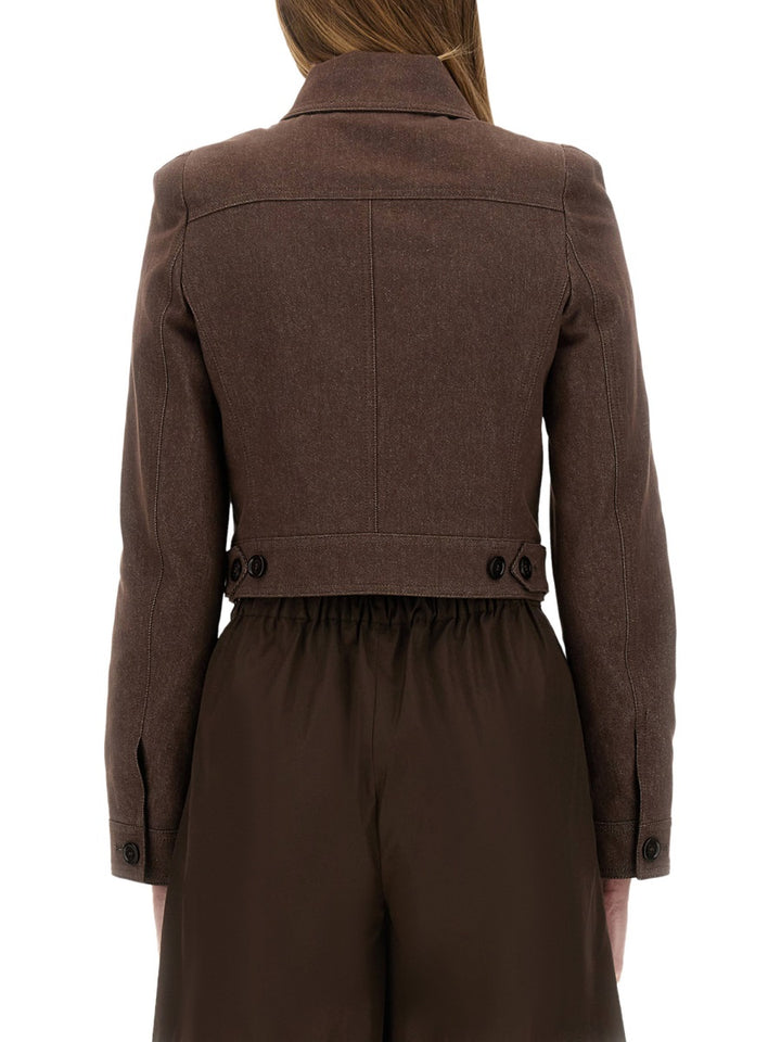 Max Mara Giacche - Brown | 5ebb281ff21a6c9c2e475a75a7d4c3a98a0db65b