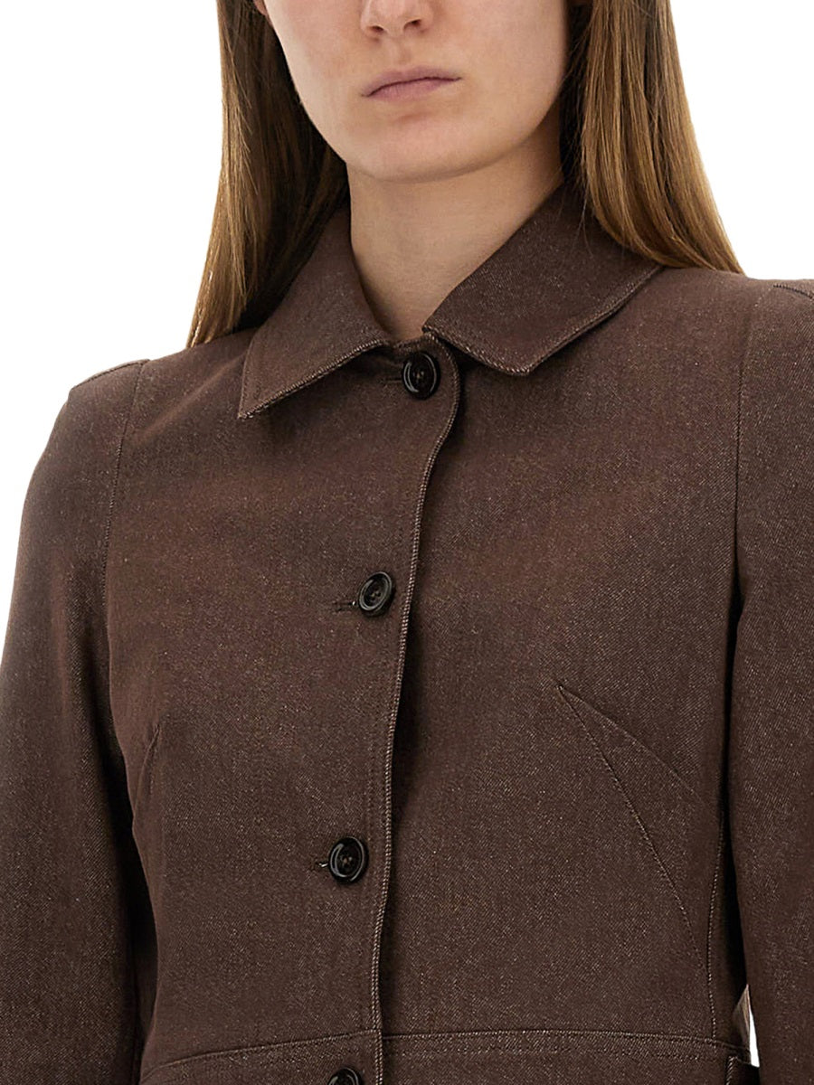Max Mara Giacche - Brown | 8592d8b099c5a173f6e5f829f882ac4bb56d0ef2