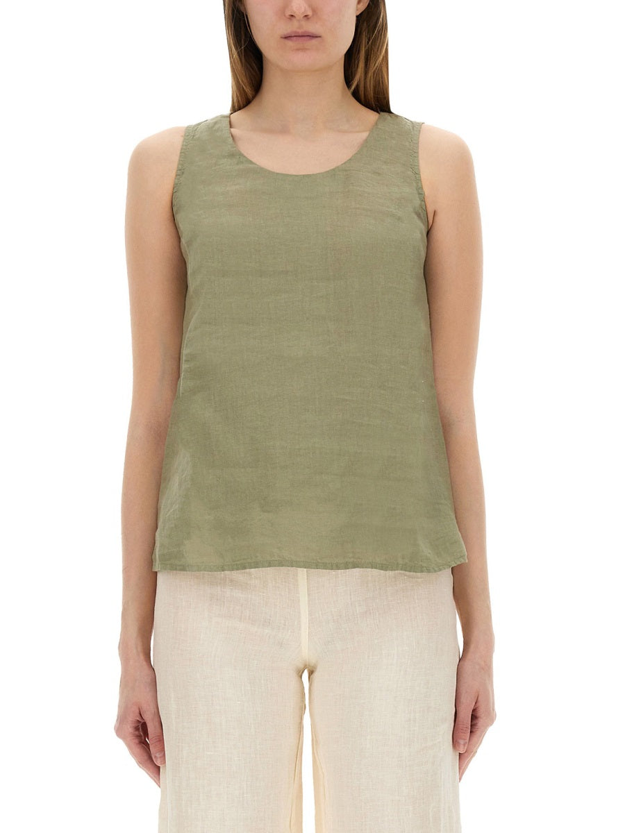 120% Lino Top - Green | 8d1affea70f152e0b114cf1a71cc7162327f0f25