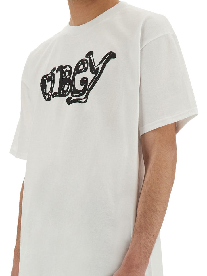 Obey T shirt - Bianco | Wanan Luxury