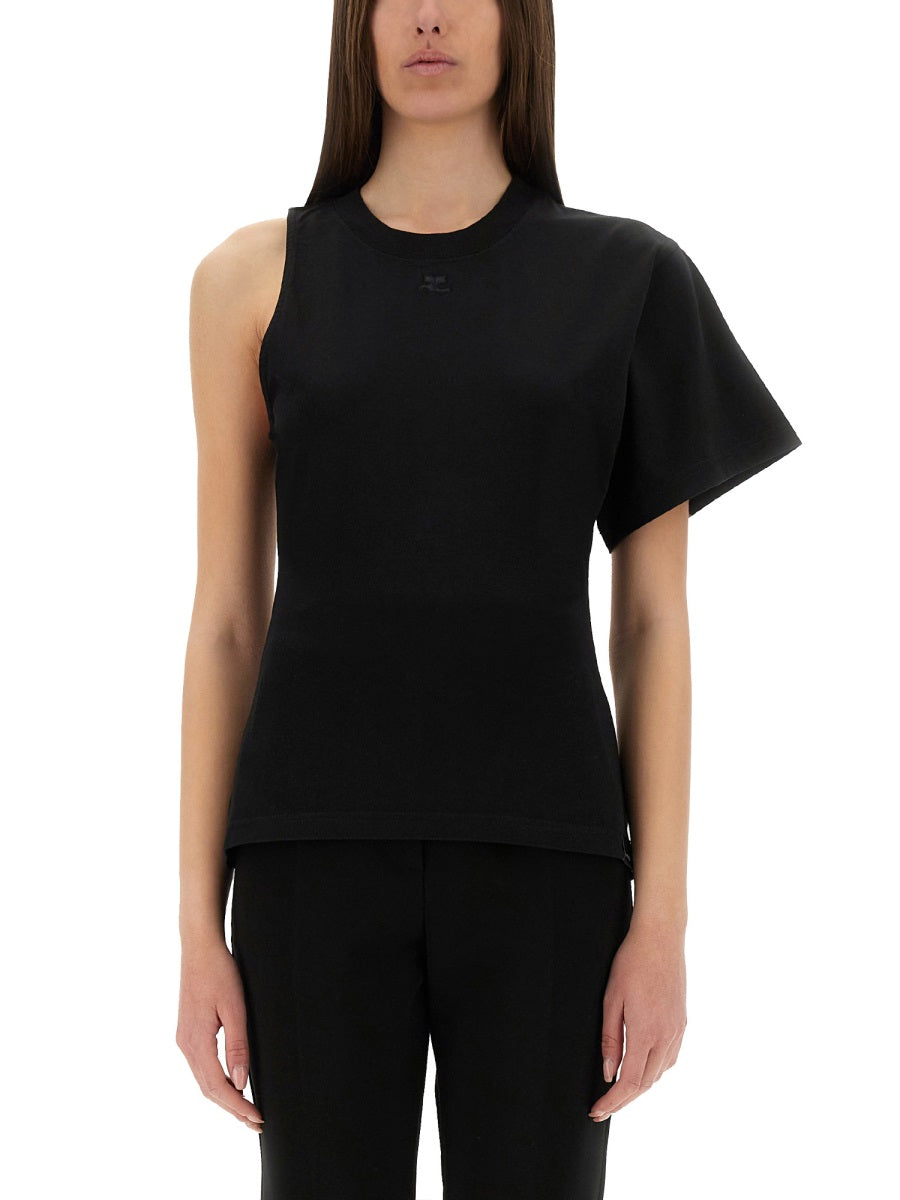Courrèges T shirt - Nero | Wanan Luxury