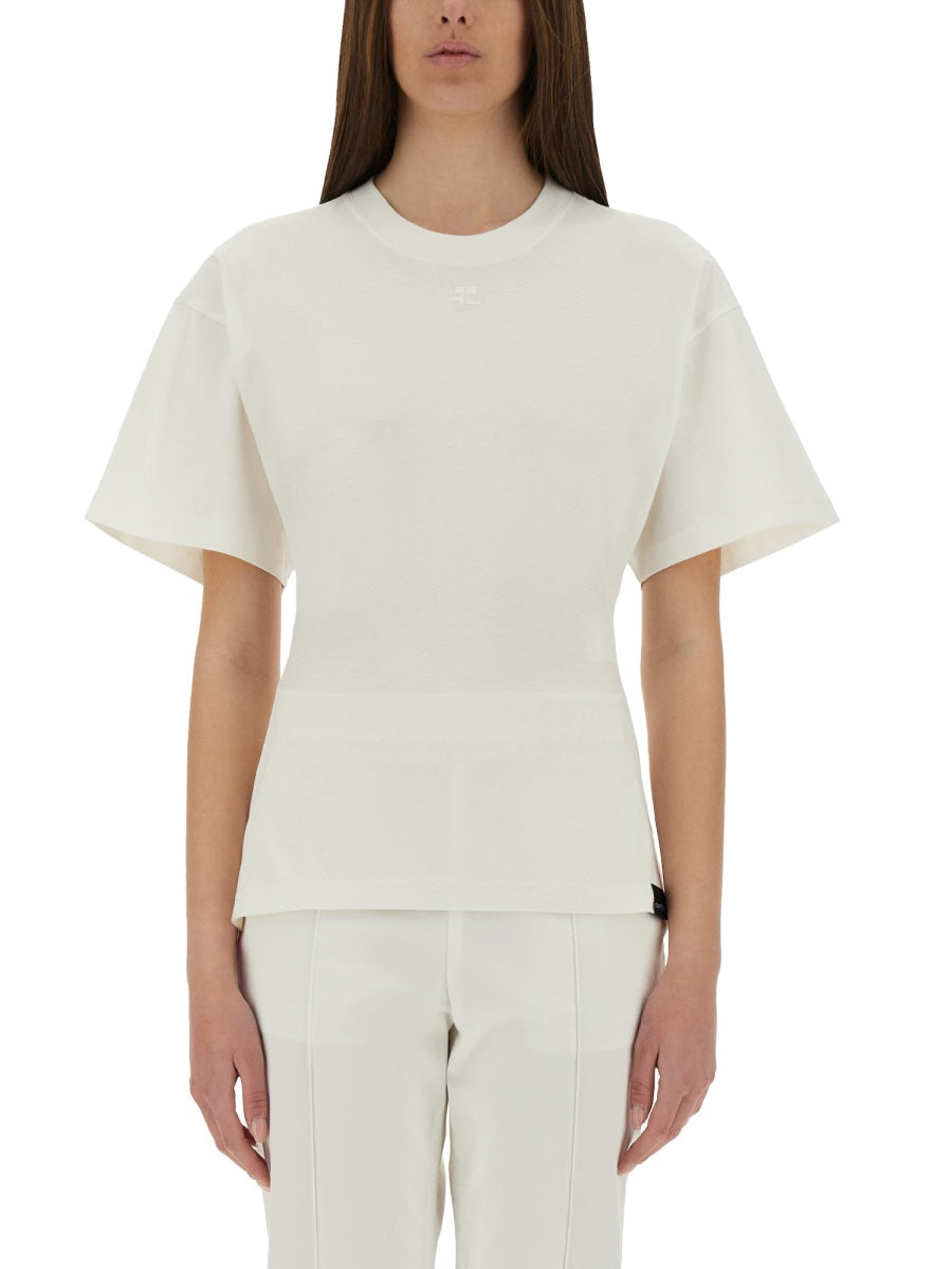 Courrèges T shirt - Bianco | Wanan Luxury