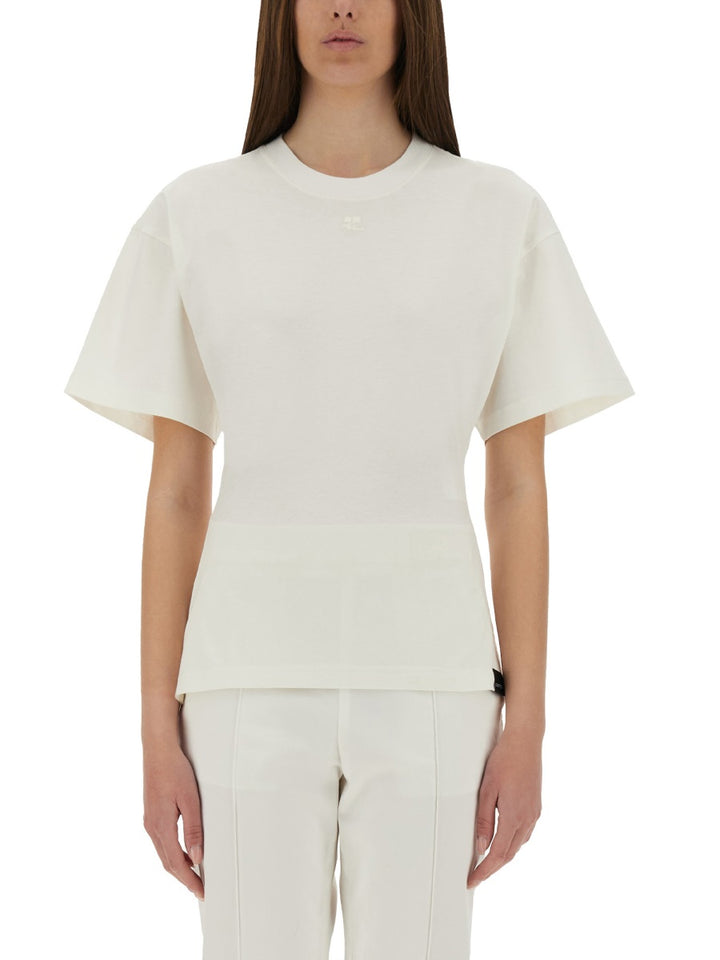 Courrèges T shirt - Bianco | Wanan Luxury