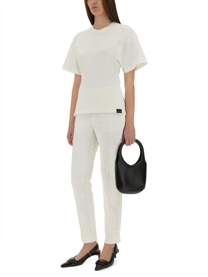 Courrèges T shirt - Bianco | Wanan Luxury