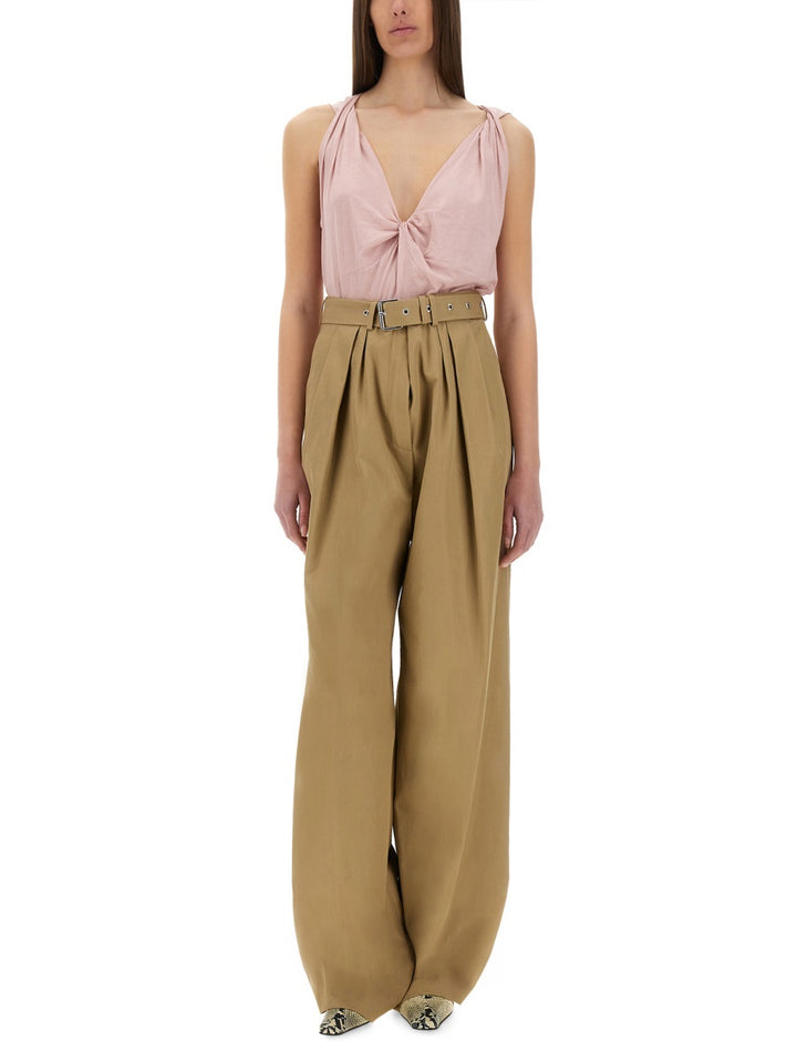 Dries Van Noten Pantaloni - Beige | bf9df3537d9ee0e8c8c1d38531f9dc96eae516bf