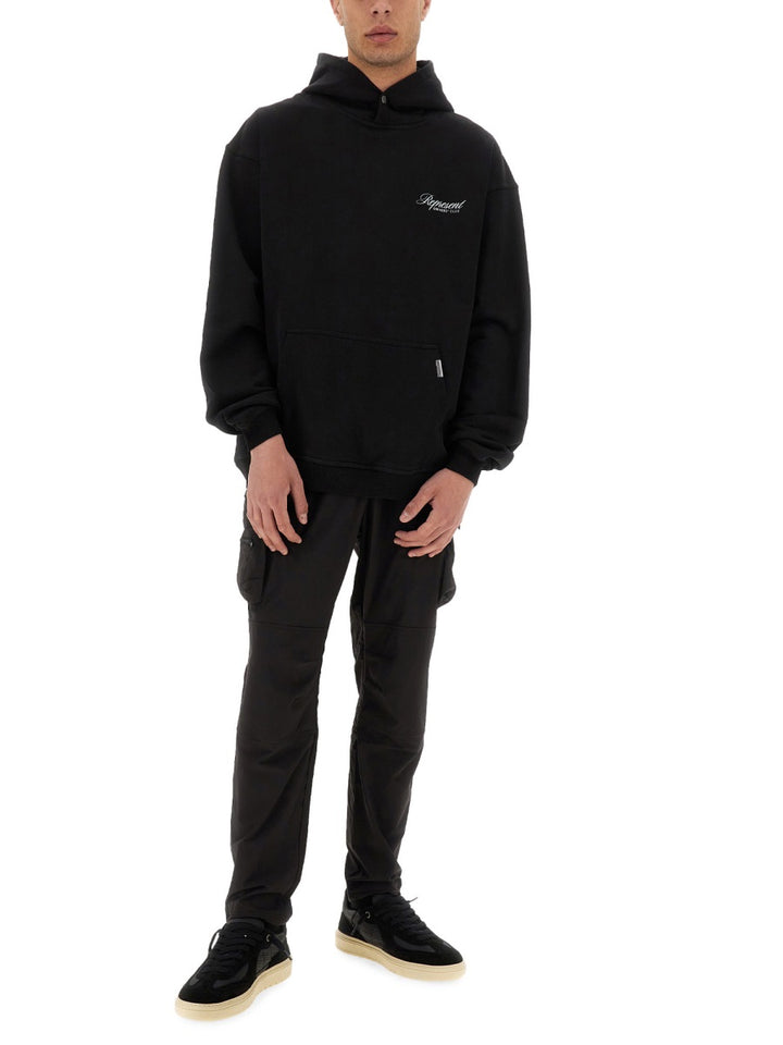 Represent Pantaloni - Nero | Wanan Luxury