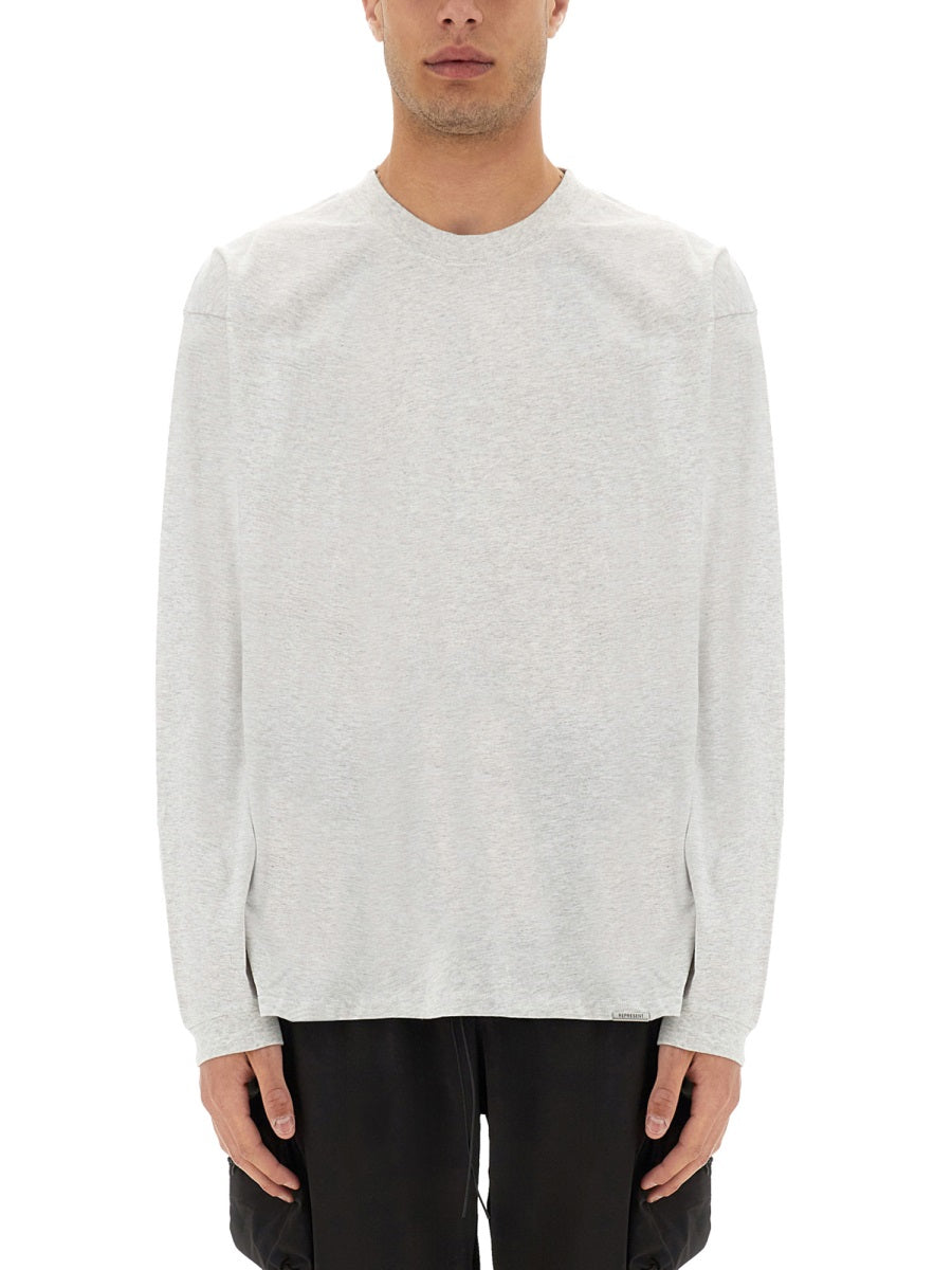 Represent T shirt - Grigio | Wanan Luxury