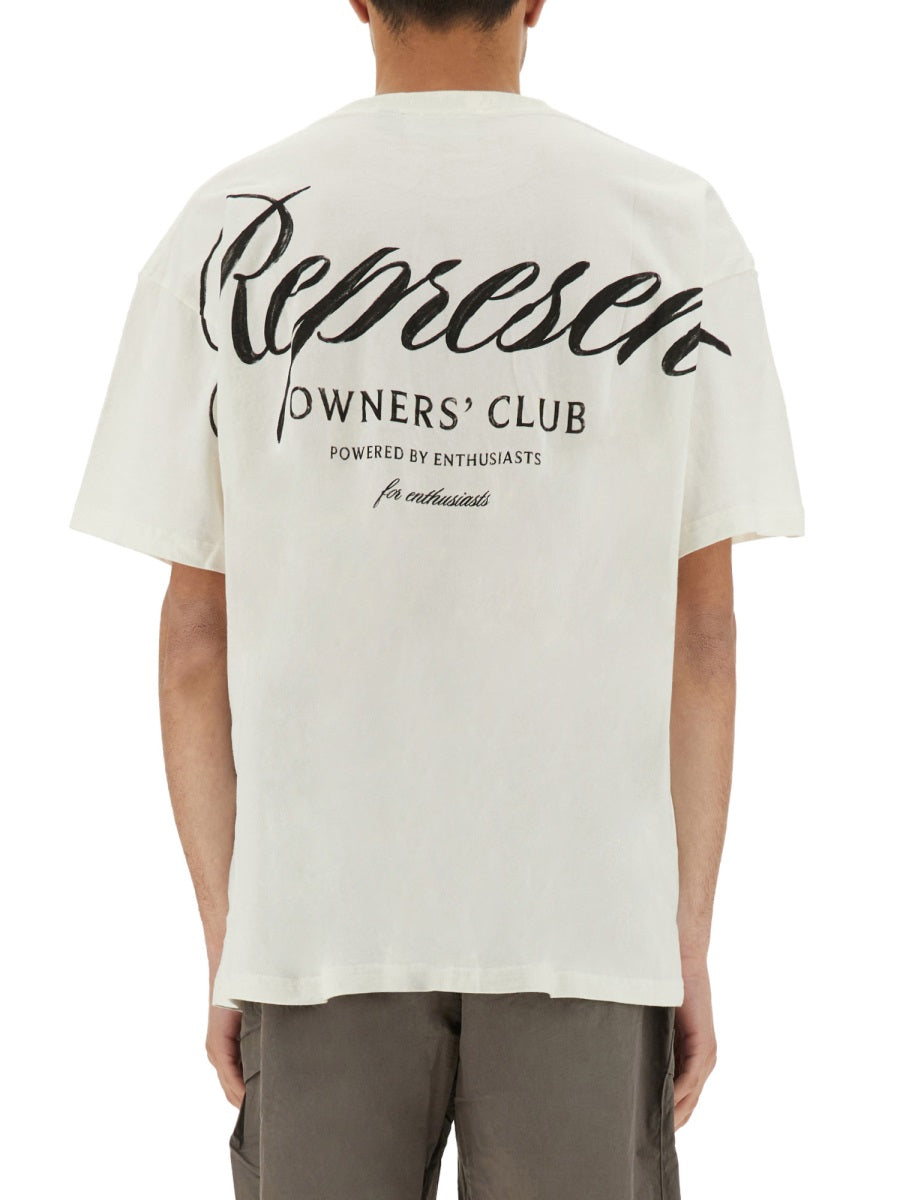 Represent T shirt - Bianco | Wanan Luxury