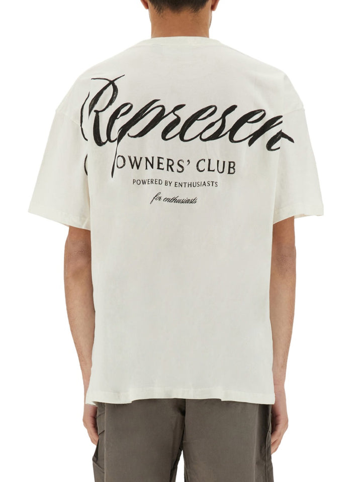 Represent T shirt - Bianco | Wanan Luxury
