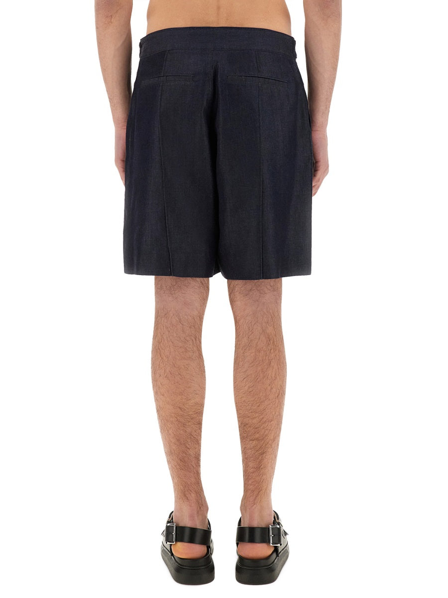 Alexander McQueen Shorts - Blu | Wanan Luxury