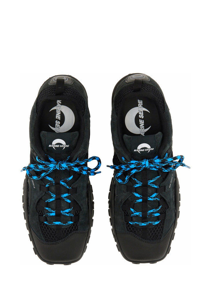 Marine Serre Sneakers - Nero | Wanan Luxury