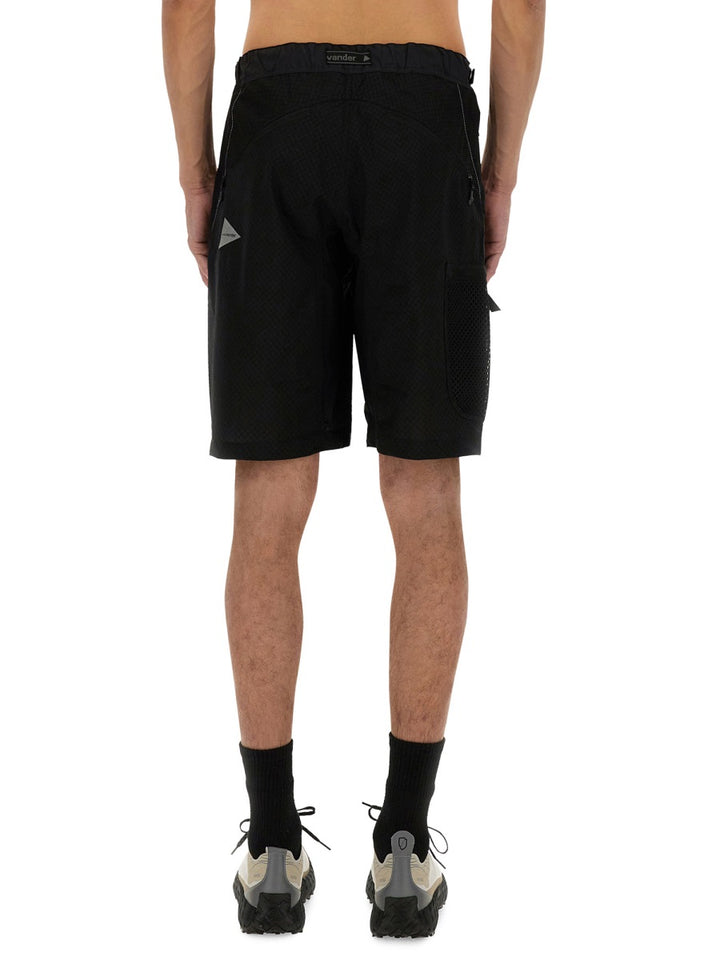 And Wander Shorts - Nero | Wanan Luxury