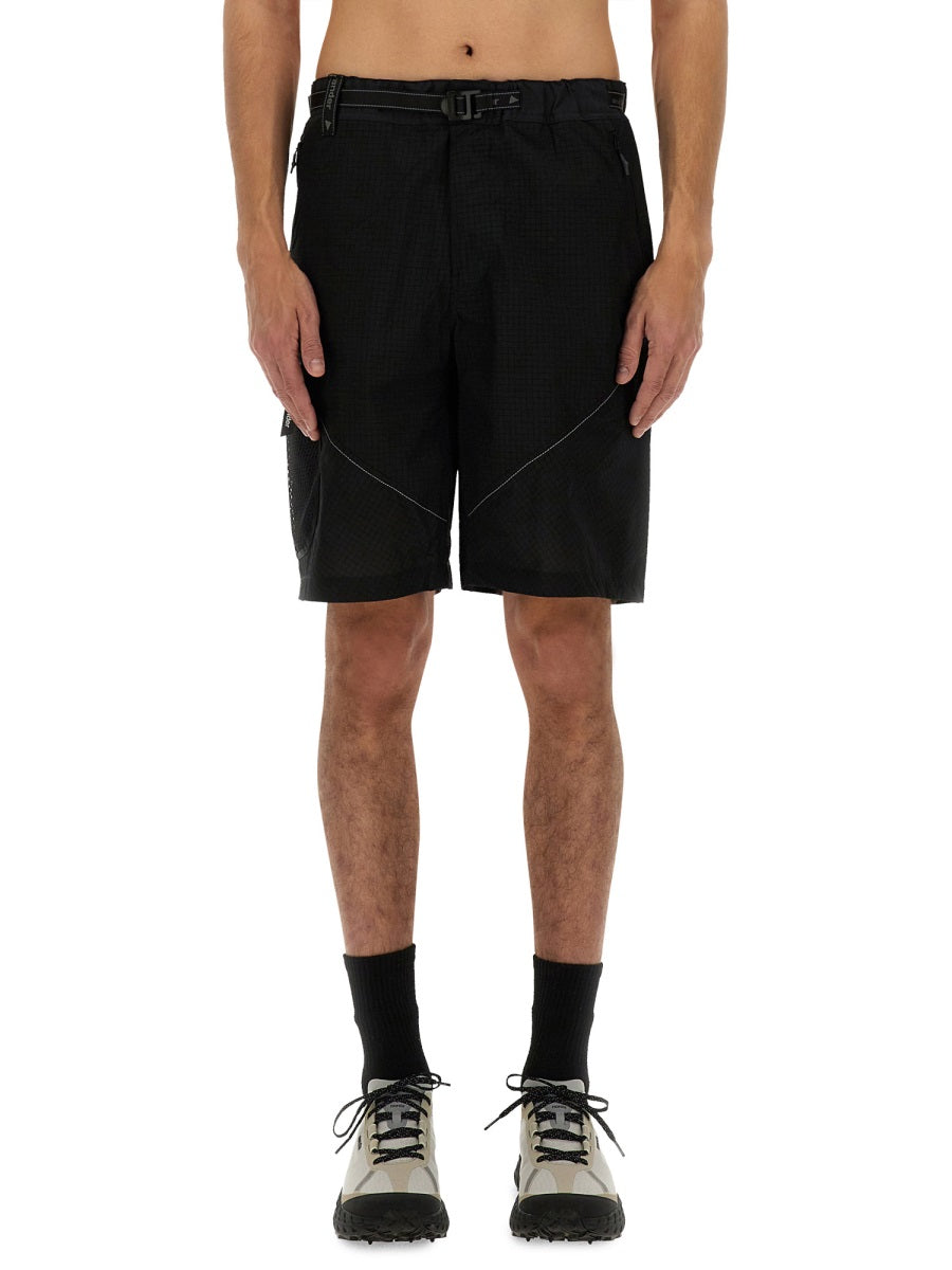 And Wander Shorts - Nero | Wanan Luxury