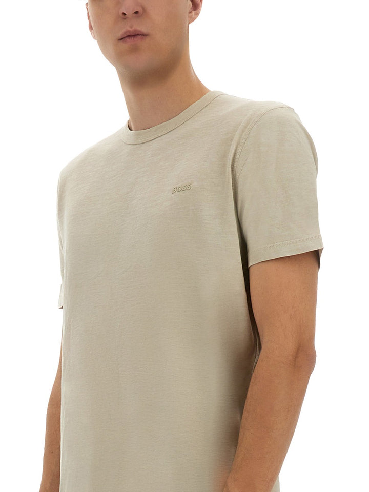 Boss T shirt - Beige | Wanan Luxury