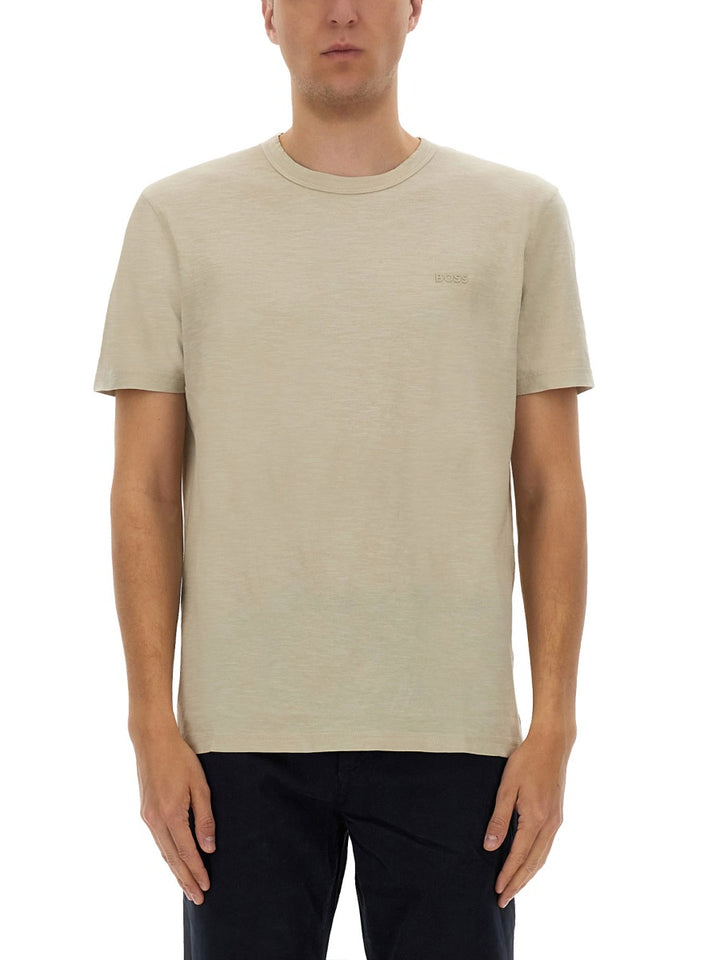 Boss T shirt - Beige | Wanan Luxury