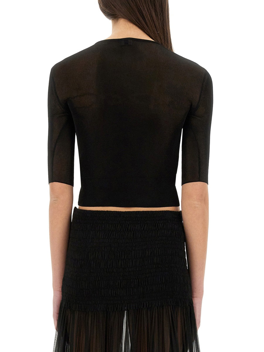 Saint Laurent Top - Nero | Wanan Luxury