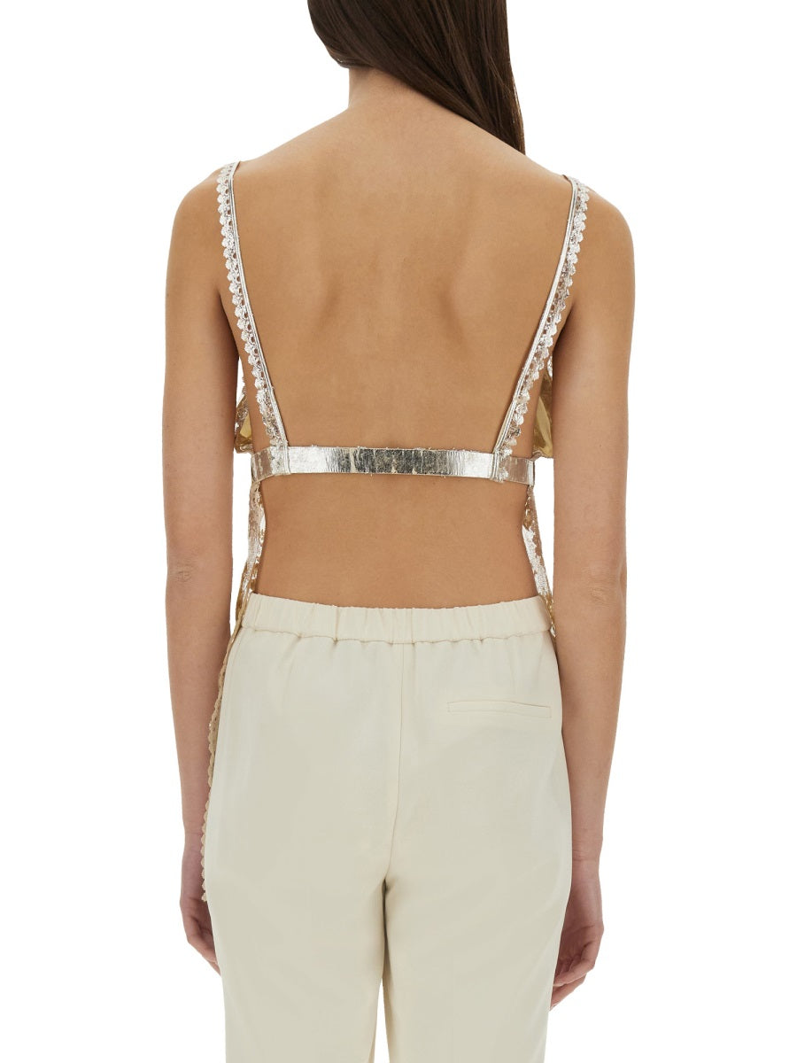 Rabanne Top - Bianco | Wanan Luxury