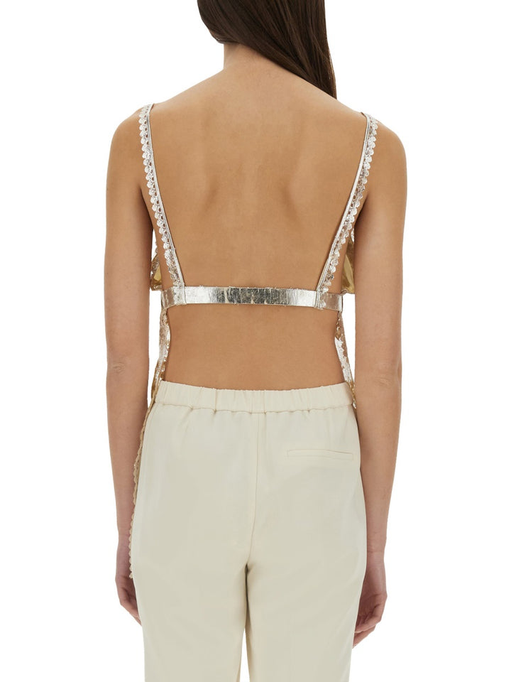 Rabanne Top - Bianco | Wanan Luxury