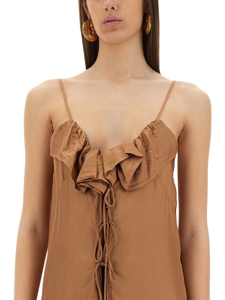 Dries Van Noten Abiti - Nude | be16b8e558792568873e100c5b09f7fc7f54895b