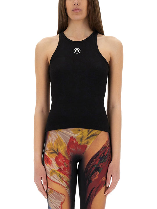 Top With "Moon" Logo